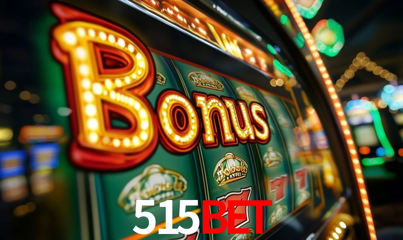 Interface moderna da plataforma 515Bet